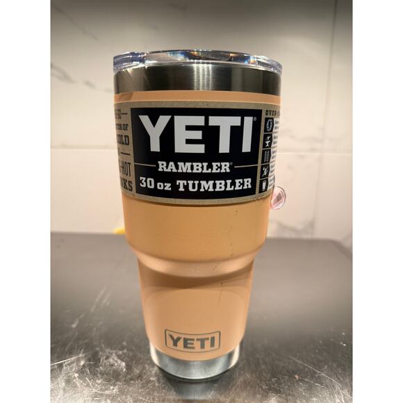 NWT YETI Rambler 30 oz Tumbler with MagSlider Lid – Lowcountry Peach - Picture 1 of 5